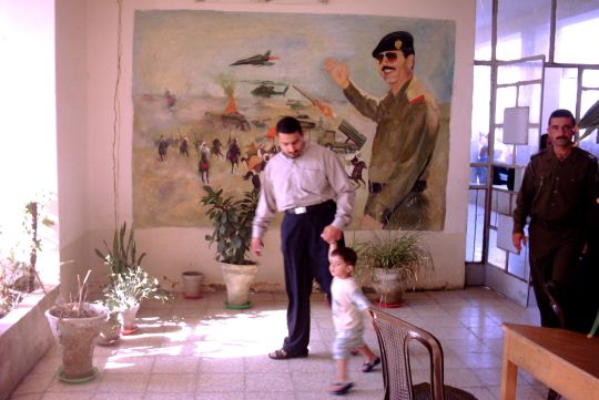 Saddam mural 3